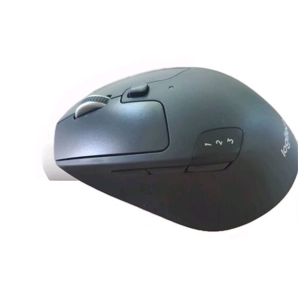 Logitech M720 Triathlon Multi-Device Wireless Mouse, Black - Picture 4 of 8